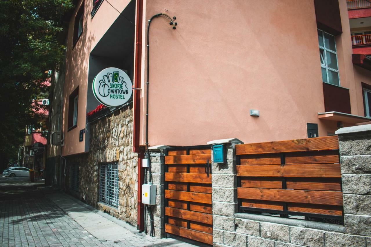 Skopje Downtown Hostel Exterior foto