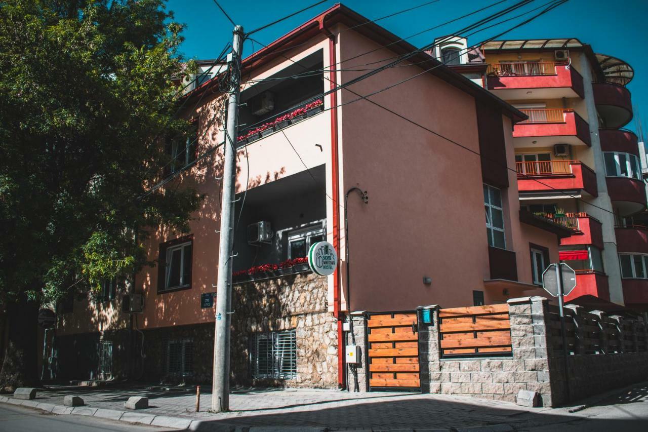 Skopje Downtown Hostel Exterior foto